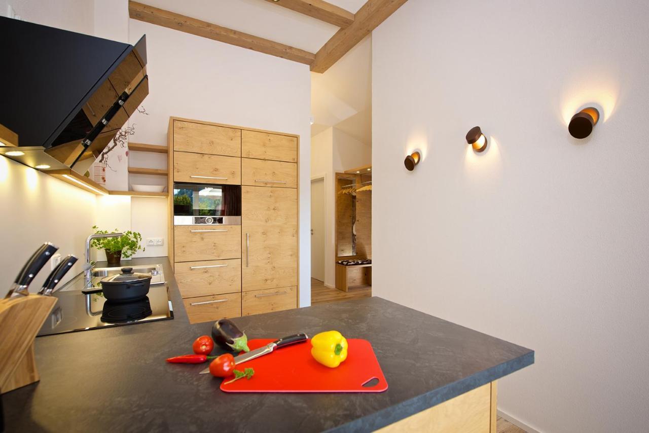 5 Sterne Ferienwohnung Hochgratblick Mit Schwimmbad Und Sauna Oberstaufen Eksteriør bilde